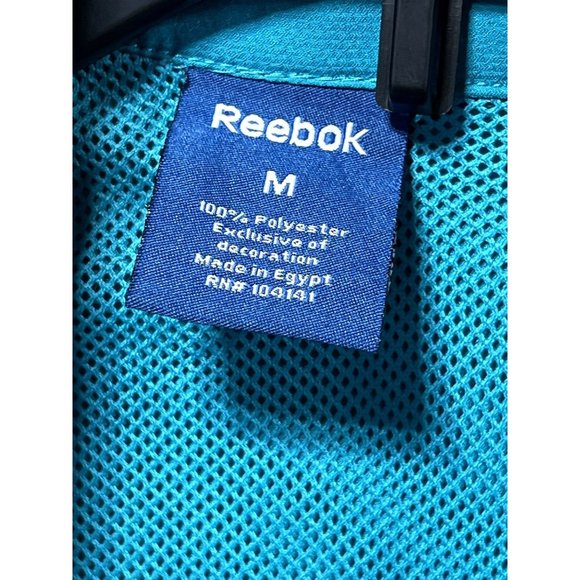 Reebok - Women's Long Sleeve Sports Jacket - Aqua Blue - Medium - Picture 7 of 16